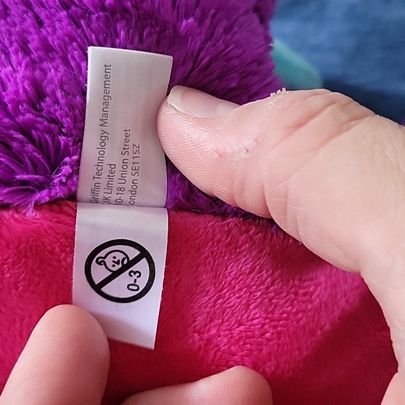 Griffon Fee Woogie purple & Blue plush Iphone samsung picture frame photos toys - Picture 9 of 12
